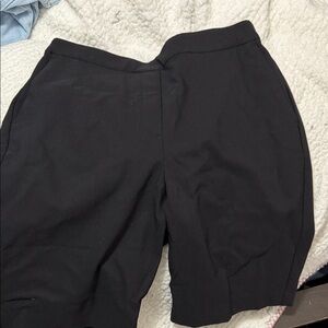 Rachel Zoe Black High-Rise Bike Shorts